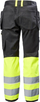 Pantallona pune Helly Hansen Workwear Uc-me Cons, hi-viz CL1, plot xhepa, të verdha me të zeza