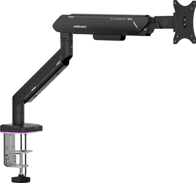 Mbajtëse monitori Anda Seat Stealth II Pro RGB, 17-42\", deri 15kg, e zezë