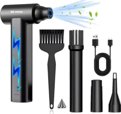 Fryrës portativ për elektronikë Mozos XB1-MAX, 8000 mAh, motor brushless, i zi