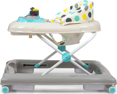 Одалкач Milly Mally Baby Walker Dots Junior, 66 x 62.5 x 64 cm, сив