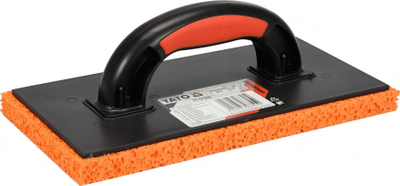 Mistri sfungjer për pllaka Yato YT-51908, Hydrogum, 270 x 130 mm, portokalli
