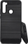 Mbrojtëse telefoni Luna Carbon për Samsung A05s, silikon fleksibil, teksturë karboni, e zezë