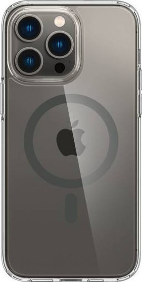 Kapak telefoni Spigen Ultra Hybrid MagFit për iPhone 14 Pro Max, MagSafe, transparent gri
