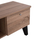 Komodë për TV Iren 120x32,5-34x41Hcm (HM2481.01), zezë