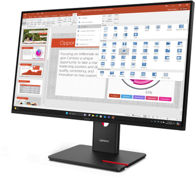 Monitor Lenovo ThinkVision T27-40, 27", FHD IPS, i zi