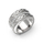 Unazë për femra Guess Stylish Guess JUBR04592JWRH, e argjendtë