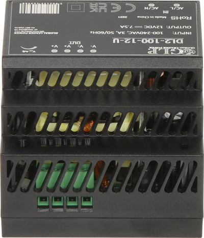 Furnizues energjie DIN Rail Zamel DL2-100-12-U, 12V DC 7.5A, 90W