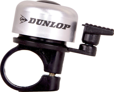 Zile biçiklete Dunlop Pear 35mm, metal, ngjyrë argjendtë