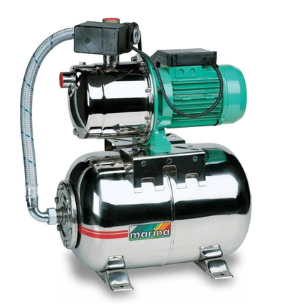 Hidrofor Marina CAM 88/25X HL, 1100 W, depozitë 22 L, inox