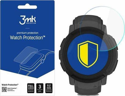 Mbrojtës ekrani 3MK FlexibleGlass Garmin Instinct 2, xham hibrid, transparent