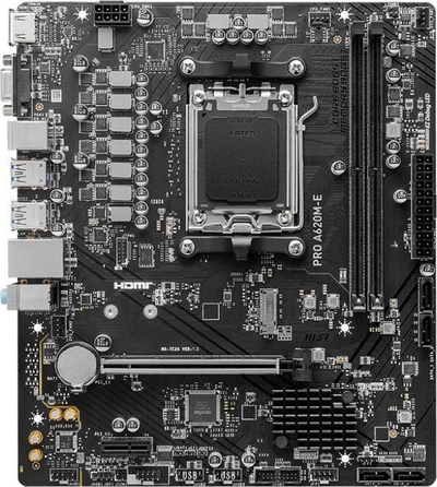 Pllakë amë MSI PRO A620M-E