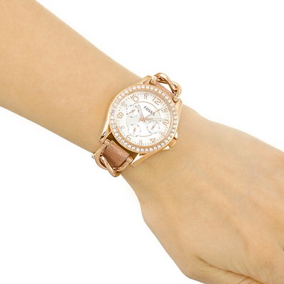Orë dore Fossil ES3466, rose gold
