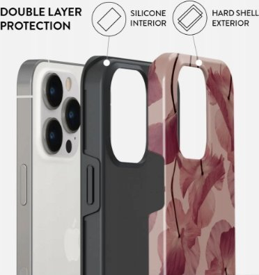 Kapak telefoni Burga Tender Kiss Tough MagSafe për iPhone 14 Pro, mbrojtës, shumëngjyrësh
