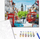 Set pikturimi me numra Ideyka BRUSHME Rush Hour in London, kanavacë 40x50cm, 1 copë