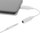 Adapter audio DELTACO USB C në 3.5mm, 10 cm, i bardhë