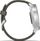 Orë smartwatch Garmin Vivomove Style, ekran AMOLED, GPS, argjendtë me rrip jeshil
