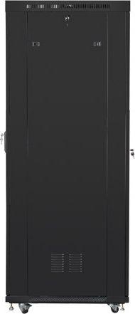 Kabinet rrjeti Lanberg Standing Cabinet 19" FF01-8042-23BL, 42U, 800 kg, i zi