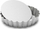 Formë mini kish Patisse, 10 cm, çelik, argjend