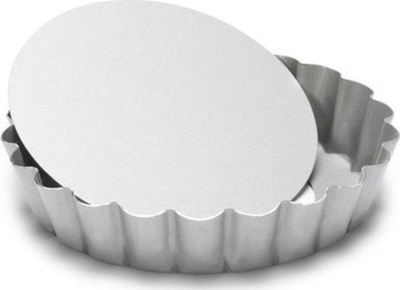 Formë mini kish Patisse, 10 cm, çelik, argjend