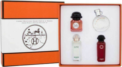 Set parfumesh Hermes Variety, 4 miniatura, goca, shumëngjyrëshe