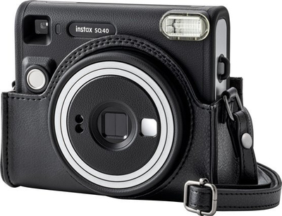Këllëf për Instax SQ40, me rrip shpatulle, i zi