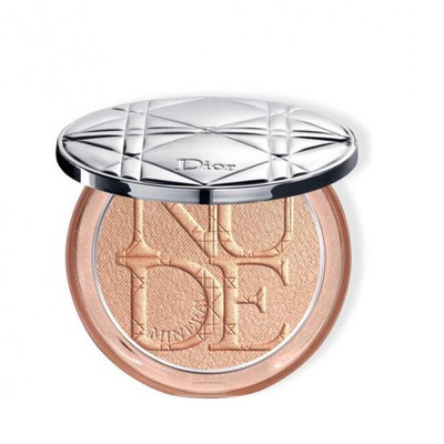 Pudër shkëlqyese Dior Nude Luminizer, 02 Pink Glow, 6 g