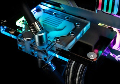 Backplate uji EK Water Blocks EK-Quantum Vector RE RTX 3080 3090, D-RGB, plexi i tejdukshëm