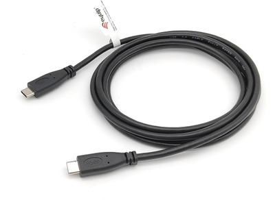 Kabllo USB C në USB C Equip, 0.3m, USB 2.0, PD 60W, e zezë