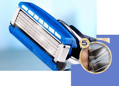 Set koka zëvendësuese Wilkinson Sword Hydro 5 Groomer, 4 copë