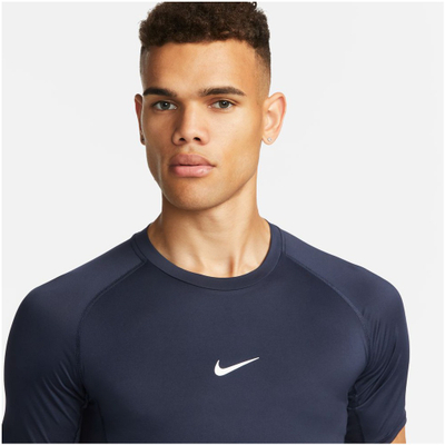 Спортска блуза Nike Dri-FIT Pro Tight за мажи, компресивна, темно сина