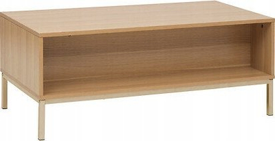 Tavolinë kafeje Tasso, drejtkëndëshe, 100 x 50 x 40 cm, e bardhë