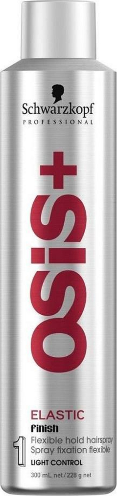 Llak flokësh Schwarzkopf Professional OSiS+ Elastic 1 Light Control, 300 ml