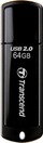 USB Transcend JetFlash 350, 64GB, USB 2.0, црна