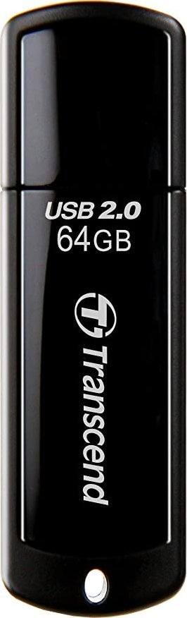 USB Transcend JetFlash 350, 64GB, USB 2.0, црна