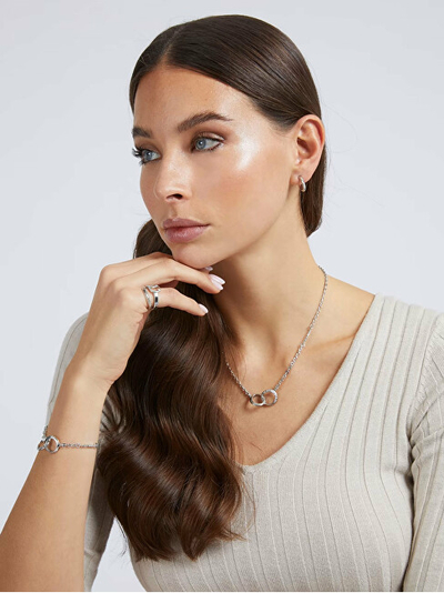 Vathë për femra Guess Forever Links sGU2330, të argjendtë