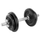 Hantel gize EB Fit, 10 kg, set i rregullueshëm, i zi