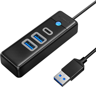 USB HUB Orico PWC2U-U3-015, 2x USB-A, USB-C, 5 Gbps, i zi