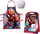 Set përparëse gatimi Marvel Spider-Man, pambuk, për fëmijë 4-6 vjeç, blu e kuqe
