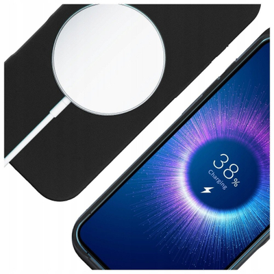 Mbështjellës telefoni 3MK Hardy MagSilicone për Apple iPhone 17, silikon, për MagSafe, gri grafit