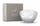 Pjatë e thellë porcelani Tassen Kissing Face, 16 Oz, e bardhë