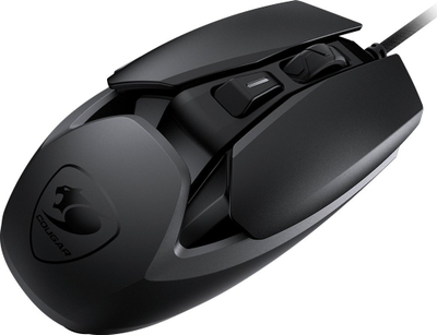 Mouse gaming Cougar Airblader 16000 DPI, me kabllo, i zi