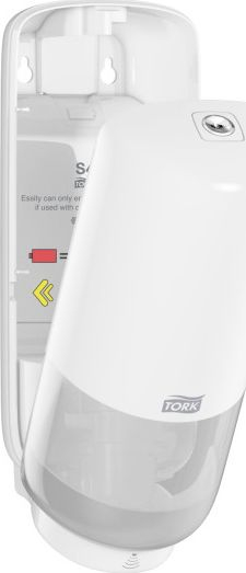 Dispenser sapuni Tork Elevation 561600, automatik me sensor, montim në mur, i bardhë