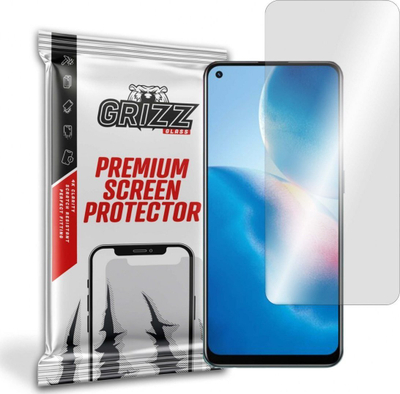 Xham mbrojtës GrizzGlass Hybrid Glass për Oppo Reno 5 Lite, shumë i pastër dhe i tejdukshëm