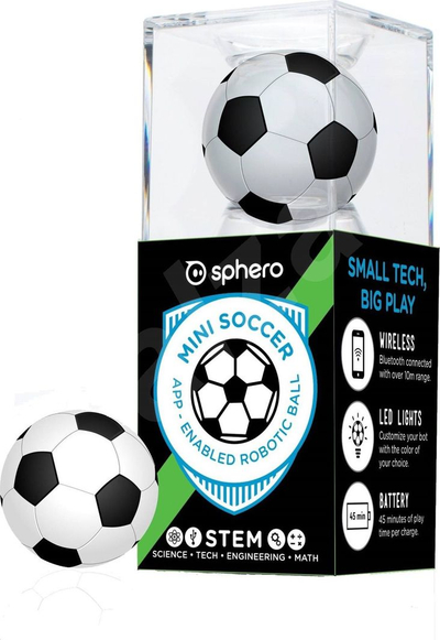 Mini top futboll robotik Sphero, shumëngjyrësh
