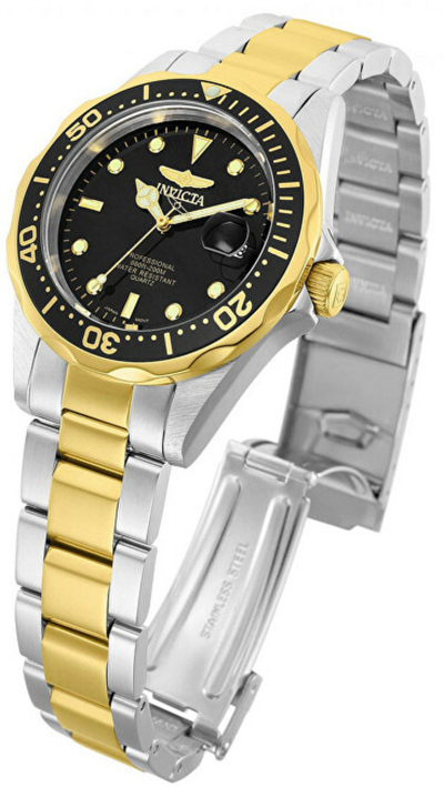 Invicta Pro Diver Кварцен Часовник, Двобоен