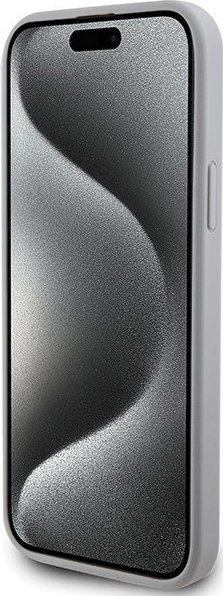Mbulesë telefoni Guess GUHCP15MPS4DGPS, për iPhone 15 Plus 6.7", e argjendtë