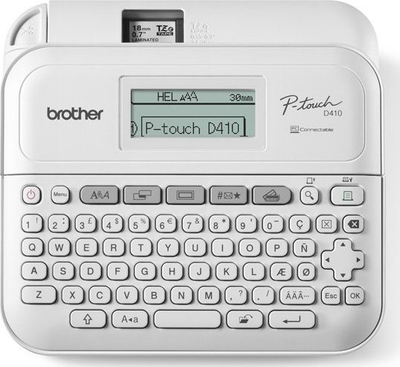 Printer etiketa Brother PT-D410, USB, Bluetooth, gri