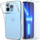 Set mbrojtës për telefon Spigen Crystal Pack, për iPhone 13 Pro Max, i tejdukshëm