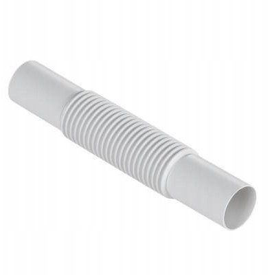 Lidhës tubash Elektro-Plast Stróża ZCLF, 22 mm, fleksibël, i bardhë