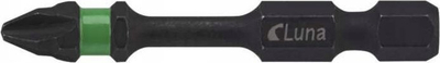Bit kaçavide Luna Torsion Swivel PH2, 50mm, set 2 copë